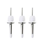 3 Becs Verseurs pour Bouteille d'Alcool Blanc