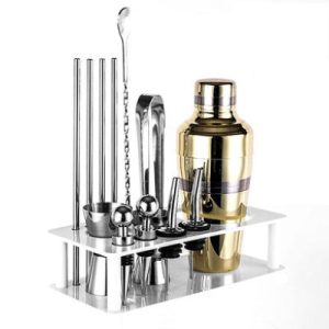 Coffret Cocktail Shaker Doré Default Title