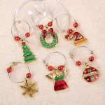 Décorations de Verre pour Noël Dorées