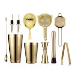 Kit Cocktail Shaker Boston Doré