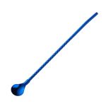 8 Pailles Cuillères Bleu