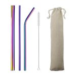 Pailles Cocktail Kit Multicolore