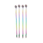 Pics Cocktail Irisés 4 Pcs. Irisé