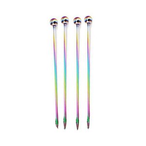 Pics Cocktail Irisés 4 Pcs. Irisé