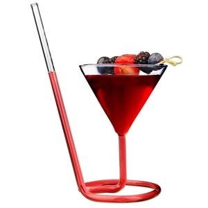 Verre à Cocktail Paille Intégrée Default Title