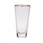 Verres Irisés Grand couleur Dorée