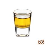 6 Verres à Shot Fond Carré (2cl) Default Title